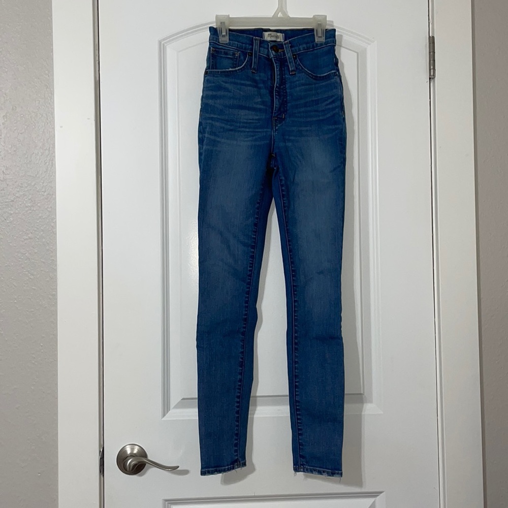 Madewell 11” High Rise Skinny Jeans Size 23
